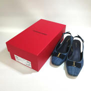 リヴァダデニムスリングバックパンプス|FERRAGAMO
