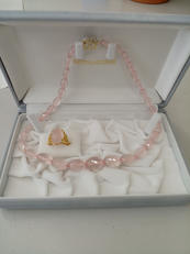 K18石付きリング&ネックレスセット|三越