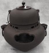 鬼面風炉|あじろ鉄