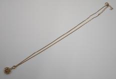 石付きネックレス|K18