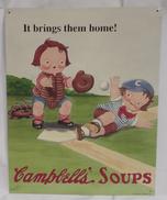 ブリキ看板|キャンベル・スープ