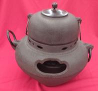 電熱器付茶釜セット|不明