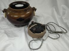 電熱器付き風炉|不明