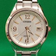 EXCEED　ｴｺ･ﾄﾞﾗｲﾌﾞ電波時計|CITIZEN