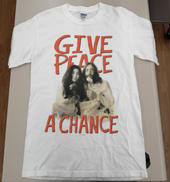 ジョンレノン オノヨーコ Tシャツ|GILDAN