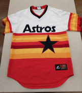 ASTROS ベースボールシャツ|MAJESTIC