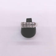 K18WG石付リング|その他ブランド