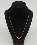 K18石付ネックレス|宝石付きネックレス