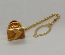 K18タイピン|宝石無しタイピン