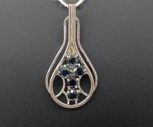 K14WG青石付ペンダントトップ|宝石付きペンダントトップ