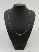 K14 WGネックレス|宝石付きネックレス