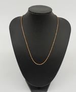 K18ネックレス|宝石無しネックレス