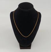 750ネックレス|宝石無しネックレス