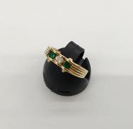 18K750リング|宝石付きリング