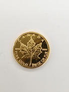メイプルリーフ金貨|K24