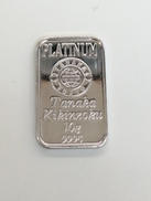 プラチナ インゴットプレート|田中貴金属工業