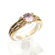 K18石付リング|11号