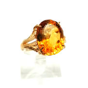 黄石付リングK18リング|11号