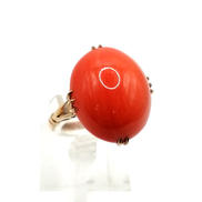 K18リング（オレンジ石）|10号