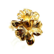 K18リング（花モチーフ）|11.5号