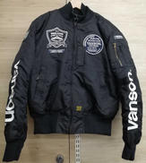 プロテクター入りMA-1ジャケット|VANSON