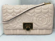 レザーショルダークラッチバッグ|MICHAEL KORS