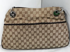 GGキャンバスハンドバッグ|GUCCI