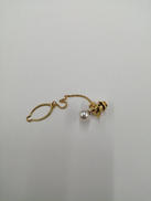 白玉石付タイタック|K18(針のみ)