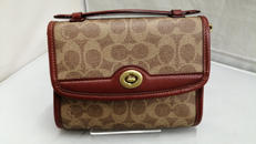 キップターンロッククロスボディシグネチャーキャンバス|COACH