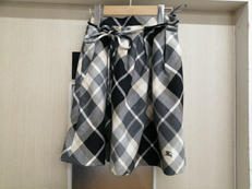 ひも付きチェックスカート|BURBERRY