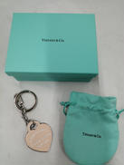 リターントゥティファニーレザーインレイドハートタグキーリング|TIFFANY&CO.