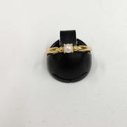 K18リング(石付）|K18