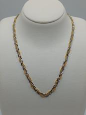 K18PT850コンビネックレス|宝石無しネックレス