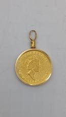 メイプルリーフ1/4オンス　ペンダントトップ|宝石無しペンダントトップ