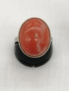 Ｋ１４ＷＧ石付きリング|宝石付きリング