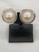 Ｋ１４ＷＧイヤリング|宝石付きイヤリング