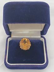 K18石付きリング|宝石付きリング