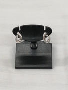 Ｋ１８ＷＧ石付きピアス|宝石付きピアス