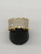 Ｋ１８石付きリング|宝石付きリング