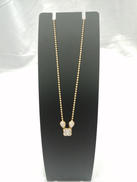 Ｋ１８石付きネックレス|宝石付きネックレス