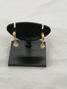 Ｋ１８石付きピアス|宝石付きピアス