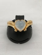 K18石付きリング|宝石付きリング