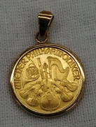 ウイーン金貨　ハーモニー 1/10オンス|宝石無しペンダントトップ