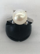 K14WG宝石付きリング|宝石付きリング