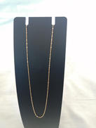 K18ネックレス|宝石無しネックレス