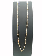 K18ネックレス|宝石無しネックレス