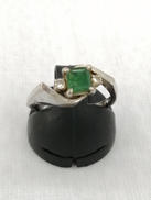 18Kリング|宝石付きリング