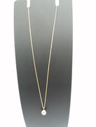 K14石付きネックレス|宝石付きネックレス