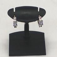 K14WGピアス|宝石付きピアス