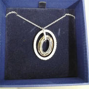 サークルストーンネックレス|SWAROVSKI